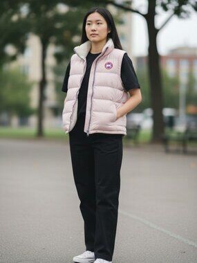 BNWT Canada Weather Gear, Vest, Pink, Size L